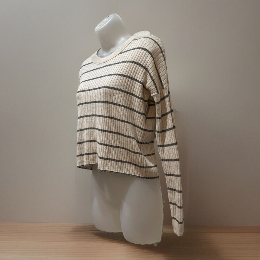 Madewell No Strings Attached Stripe Crewneck Swea… - image 3